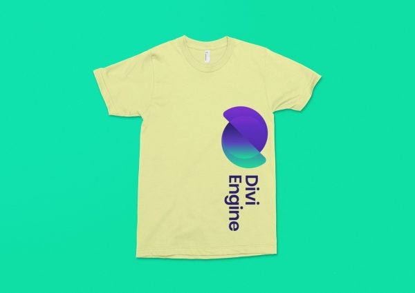 Shirt-3-yellow-front.jpg Divi Engine Tee